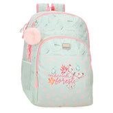MOCHILA ESCOLAR DOBLE MOVOM ENCHANTED FOREST 46CM ADAP CARRO | JOUMMA BAGS